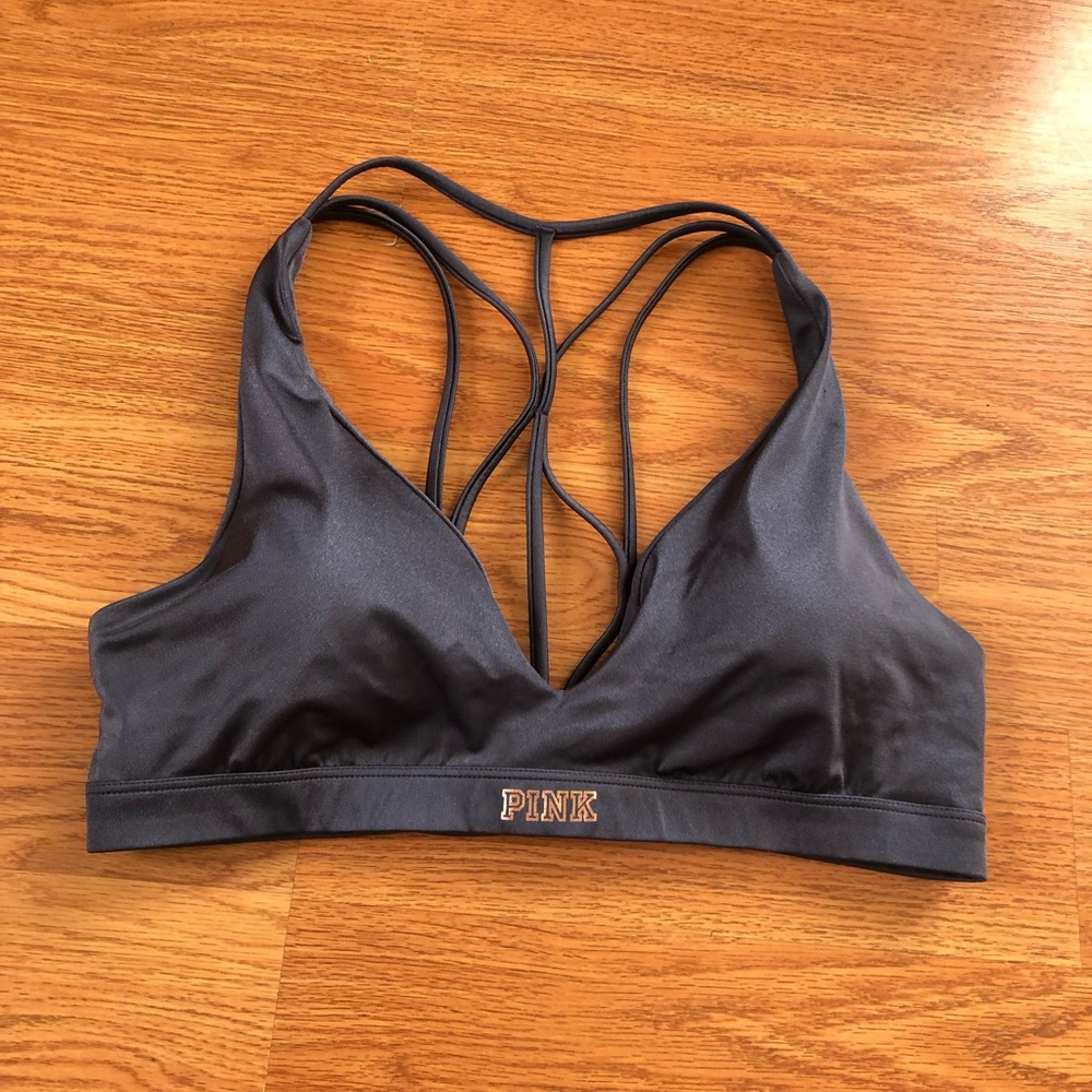 PINK ultimate shine sports bra